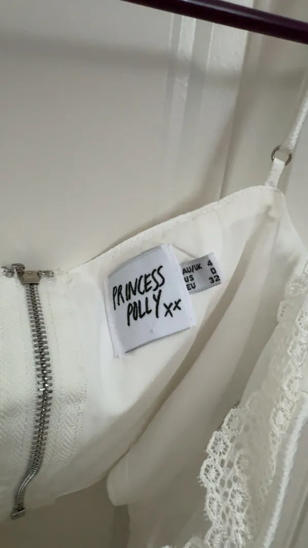 Princess Polly White Corset Top - Image 3