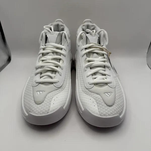 Women's Size 6 - ADIDAS Exhibit Select Mid Tea White IG6627 Basketball Sneaker - Image 2