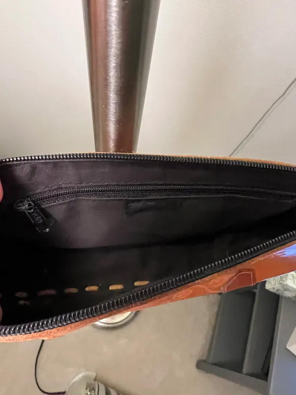 Genuine Leather Brown tote bag - Image 6