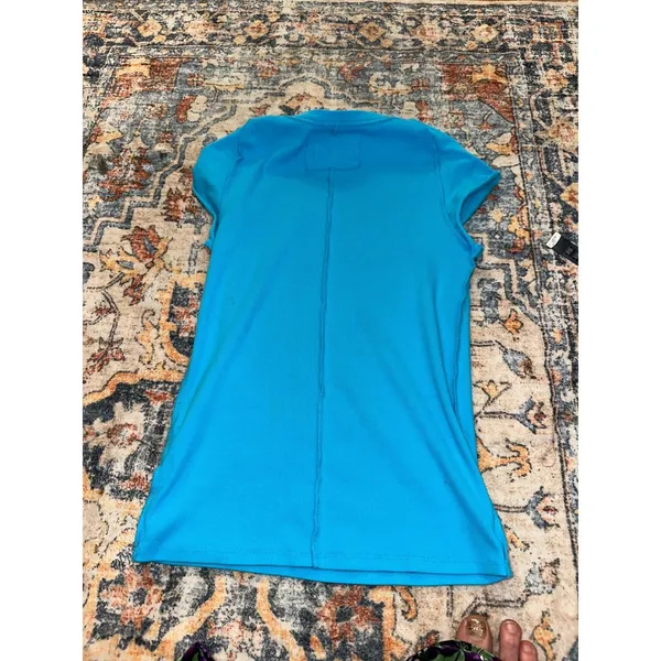 We the free aqua blue shirt - Image 6