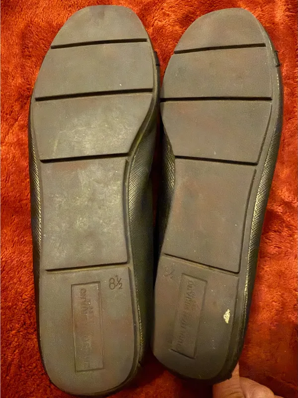 Christian Siriano Black Decorative Medallion Flats - Image 4