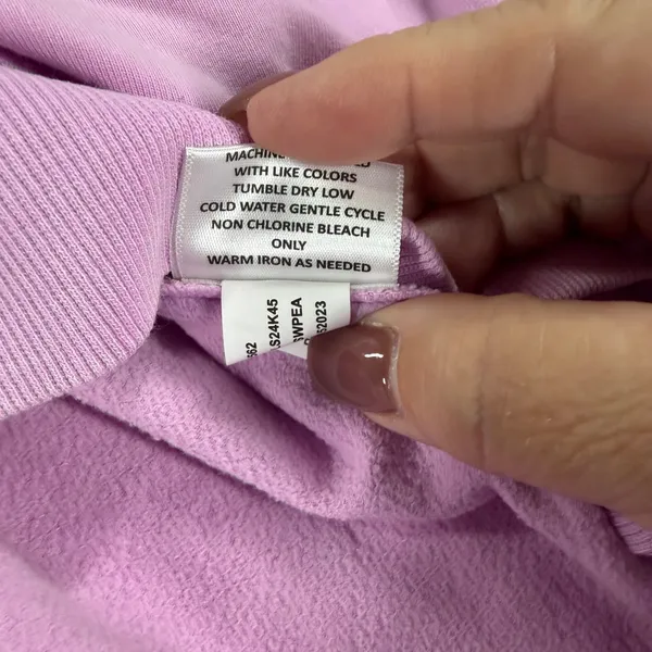 Peter Millar Women Lava Wash Sweet Pea Cotton Modal Hoodie Size Small New in Bag - Image 9