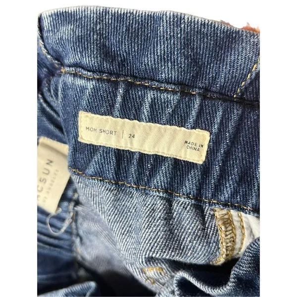 Pacsun Women’s‎ Jean Shorts Size 24 Denim Cuffed Casual Mom High Rise Shorts - Image 5