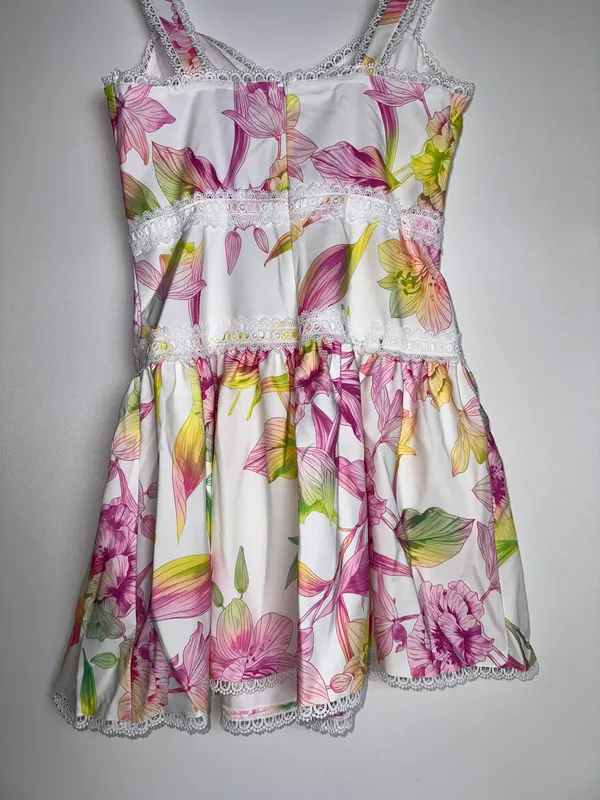 Floral Fit And Flare Dress - Image 11