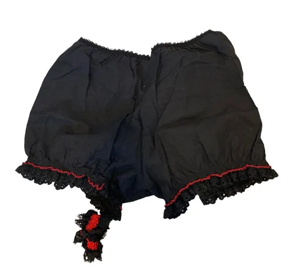 Shirley Dance Hall Hussy Black and Red Halloween Costume Size M/L - Image 4