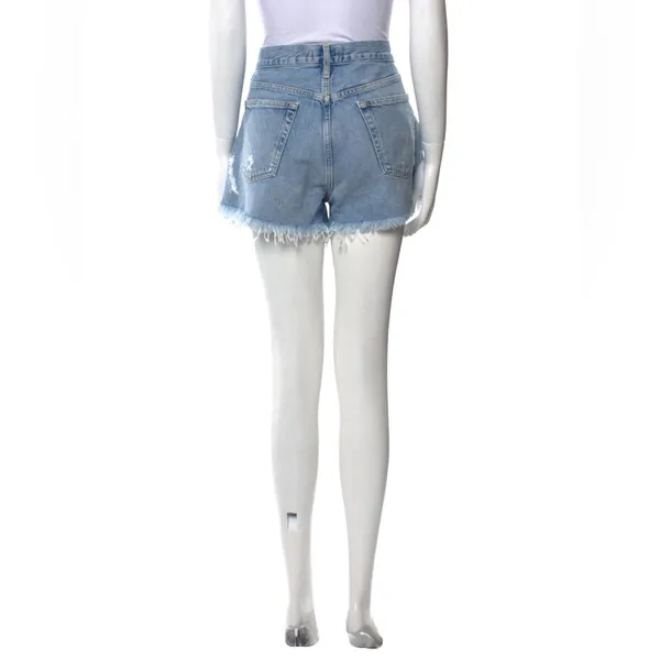AGOLDE NWOT Parker Vintage Denim Cut Off Short in Swapmeet sz 30 - Image 7