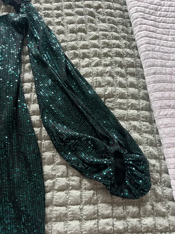 Lucy in the Sky green sequin dress #party #glamour #eveningwear - Image 2