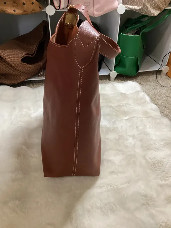 Brown Shoulder Tote Bag - Image 6