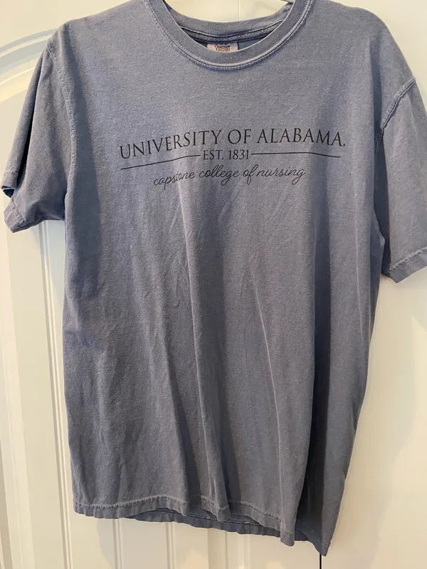 Comfort Colors Alabama Nursing T shirt - Image 2