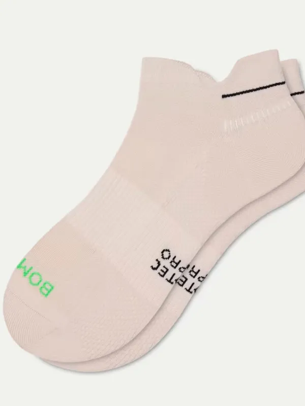 BOMBAS RunPro Ankle Socks - NWT - Pebble Sand - Medium M - Image 3
