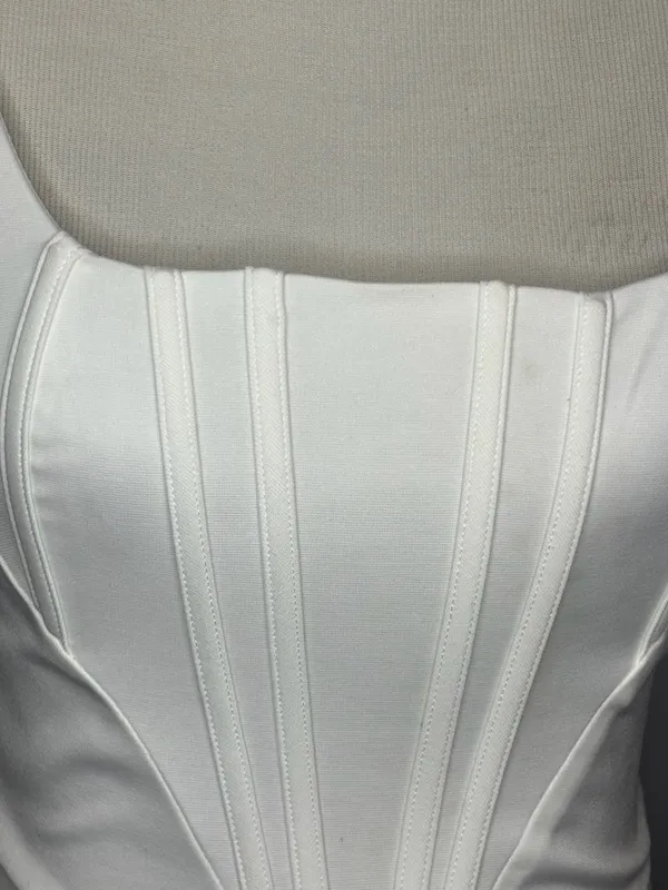 White Corset Top - Image 3