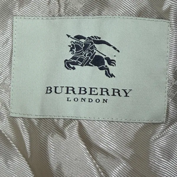Burberry London Car Coat Women 6R Black Nova Chk Luxury Old Money Dark Academia - Image 3