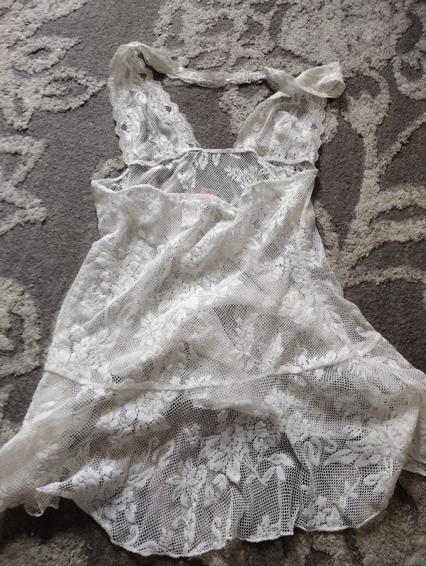 Victoria's secret White Lace Lingerie - Image 4