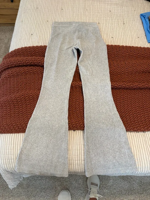 Aerie Velvet Flare Pants - Image 4