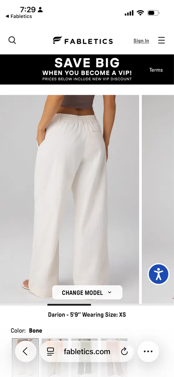 Fabletics Wide-Leg Pants - Image 2