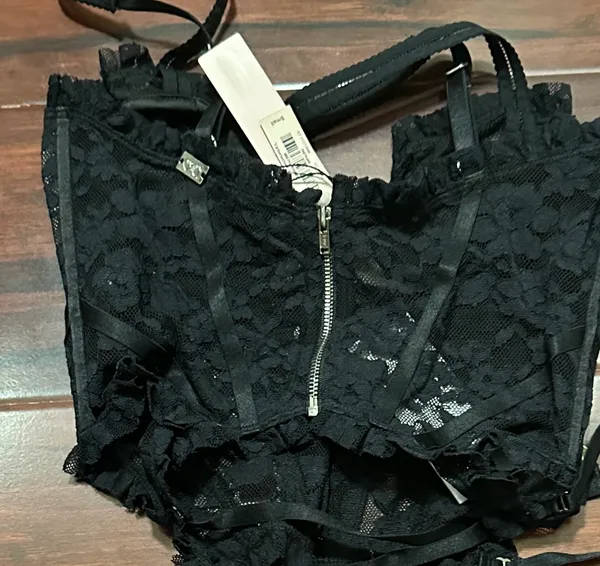 For Love & Lemons Lou Lace Bustier - Image 8