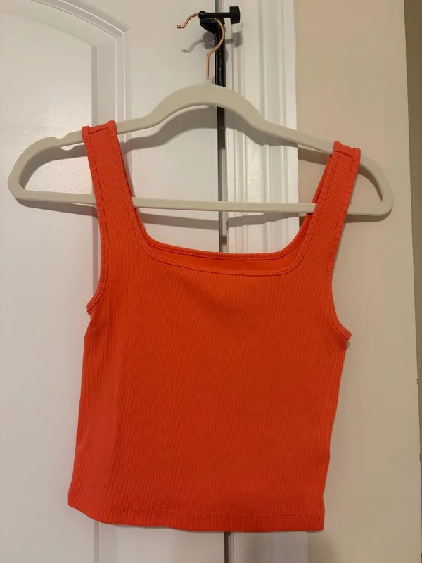 Orange Old Navy tank top - Image 2
