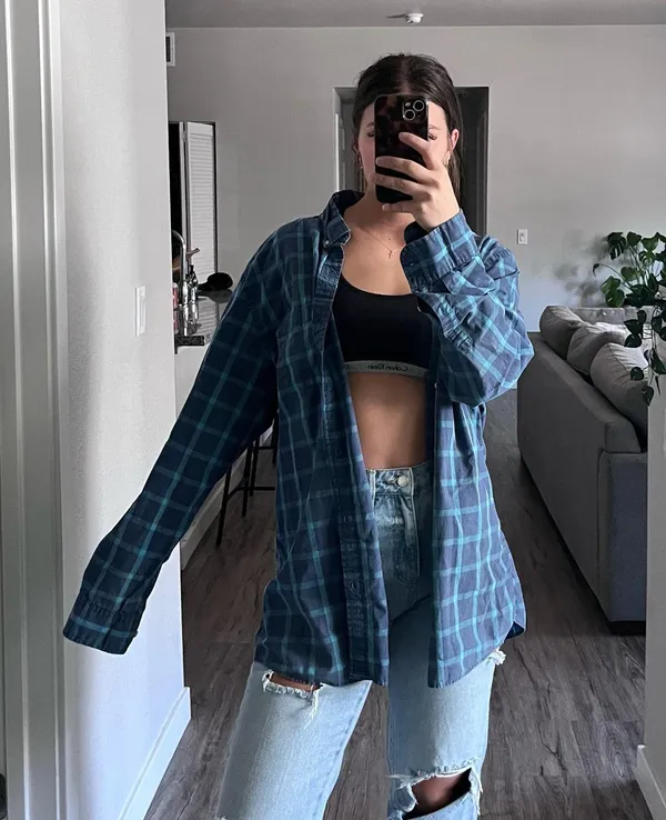 Sonoma Flannel Shirt Button-Up - Image 2