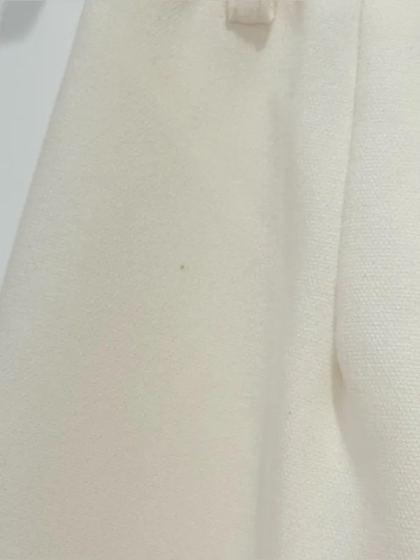 Dissh Jackson Tapered Trouser Pants 2 Cream Minimal Clean Girl Scandi Work Chic - Image 14