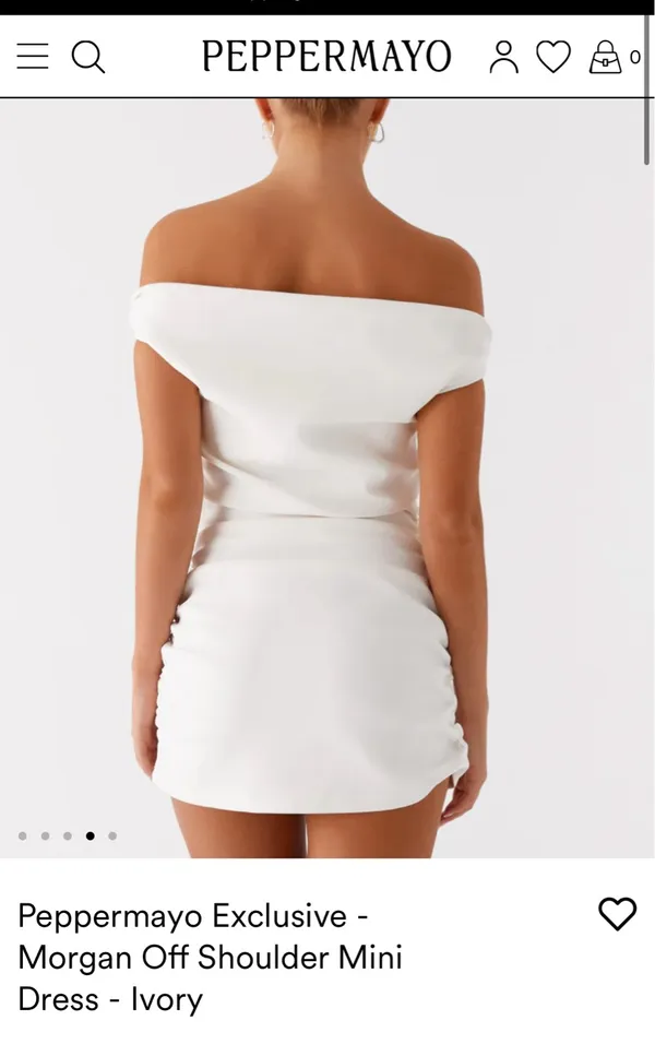 White Peppermayo Dress - Image 4