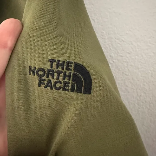 The North Face Womens-L/G Ladies Tech 1/4‎ Zip Fleece Pullover Burnt Olive Green - Image 7