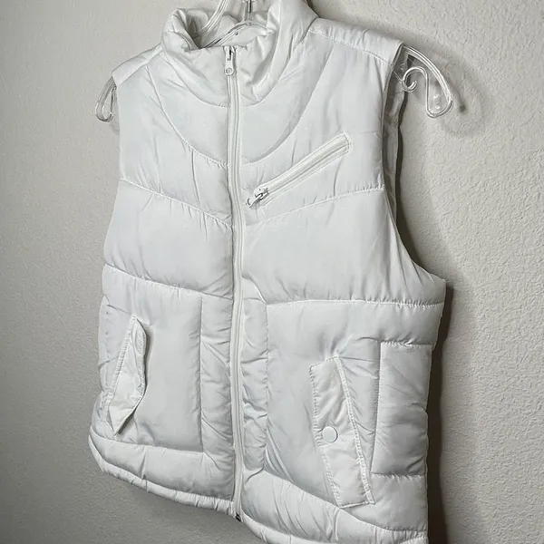 Vintage Arizona Jean Co.‎ Puffer Vest White - Image 4