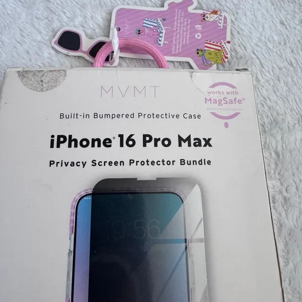 MVMT Loungin Pups for iPhone 16 Pro Max MagSafe Case‎ Privacy Screen Protector - Image 6