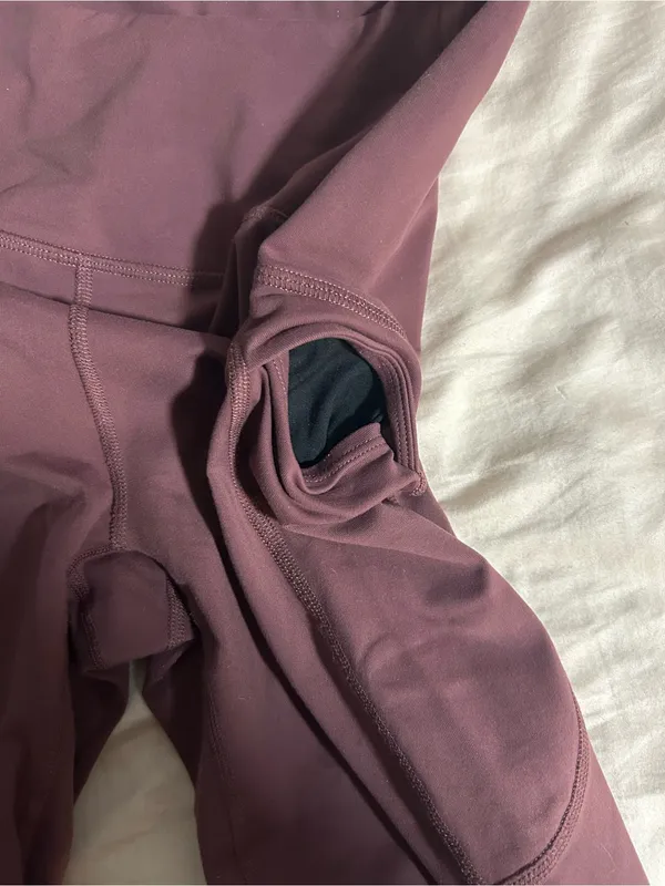 Prana Women's Plum High-Rise Stretch Leggings Size M - Image 2