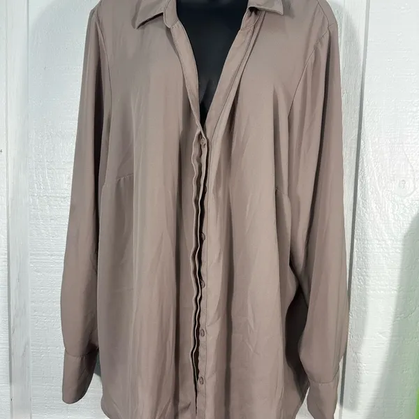 Worthington Brown Women’s Top Size 2x EUC - Image 3