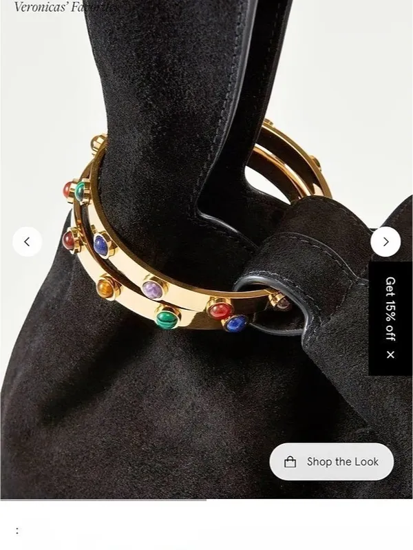 Veronica Beard Swing Embellished Ring Handle Black NWT - Image 10