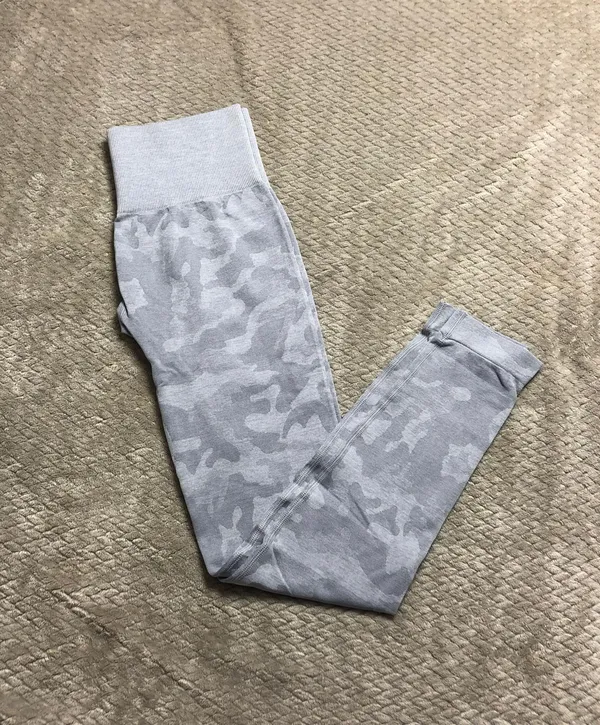 Seamless Leggings Gray - Image 4