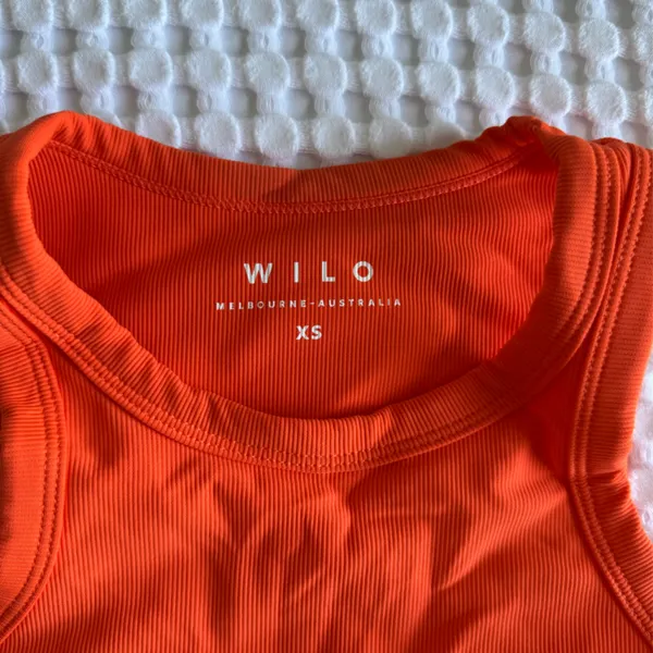 Wilo The Label Orange Sports Bra - Image 2