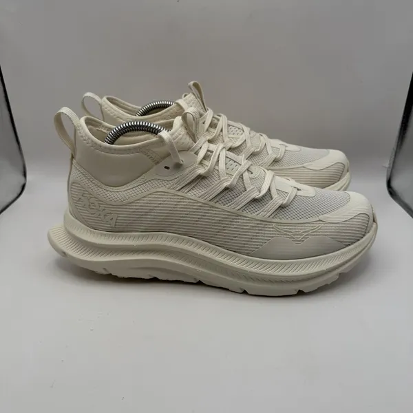 Hoka One One Kawana Mid 1169290-ABST Alabaster White Sneaker Women's Size‎ 9.5B - Image 3