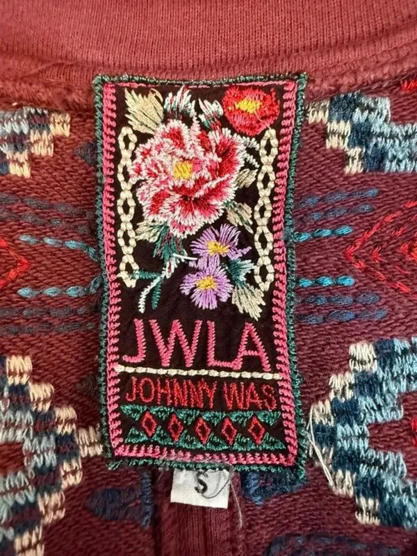 Johnny Was Gypsy, Folk art, Wearable Art, Goblincore, Y2K fashion, Artisan, Jacket Dress - Image 3