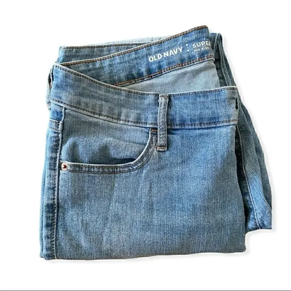 Old Navy Super Skinny Strechy Womens Jeans, Size 8 - Image 2