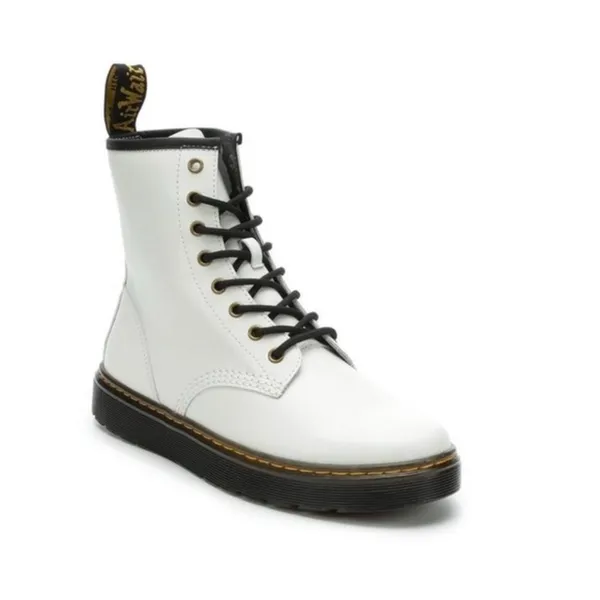 Dr. Martens  Combat Boots - White, Size 6 - Image 4