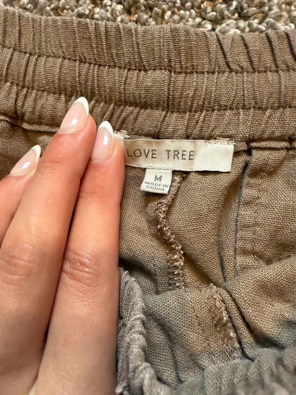linen pants Tan Size undefined - Image 3
