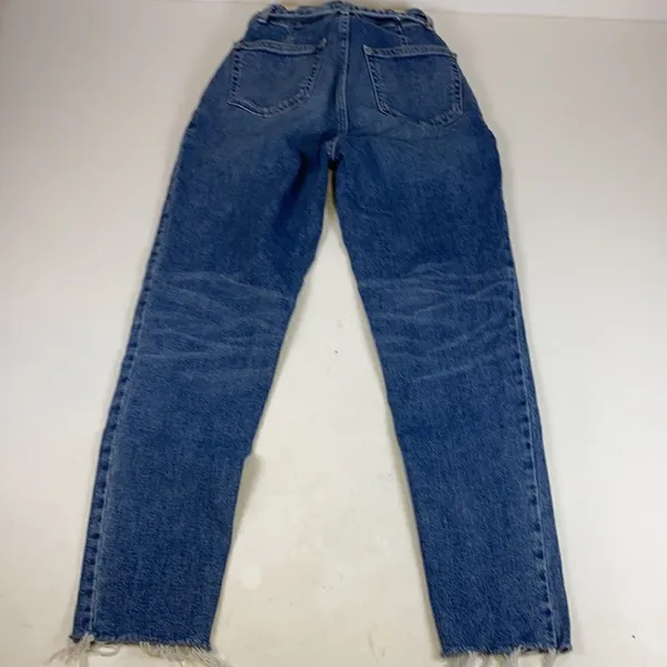 Hollister Ultra High Rise Paper Bag Mom Jeans‎ Size 24 D30 - Image 9