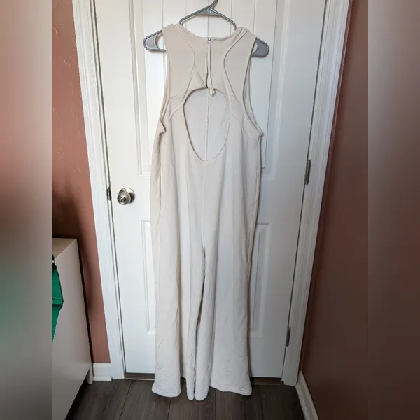 NWOTS FREE PEOPLE Movement Knit Cotton Blend Cream/White Medium - Image 2