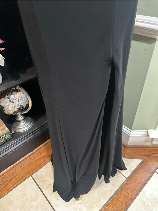 Rachel Allan Beaded Sweetheart Gown with Cutout Back – Size 4 - Image 4