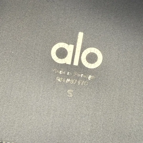 Alo Yoga High Waist Ripped Warrior‎ Leggings Anthracite Grey Small Distressed - Image 2