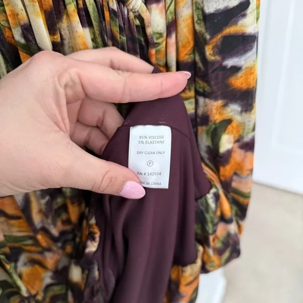 NWT Marie‎ Oliver Yale Dress New Tiger Lily Long Sleeve - Image 6