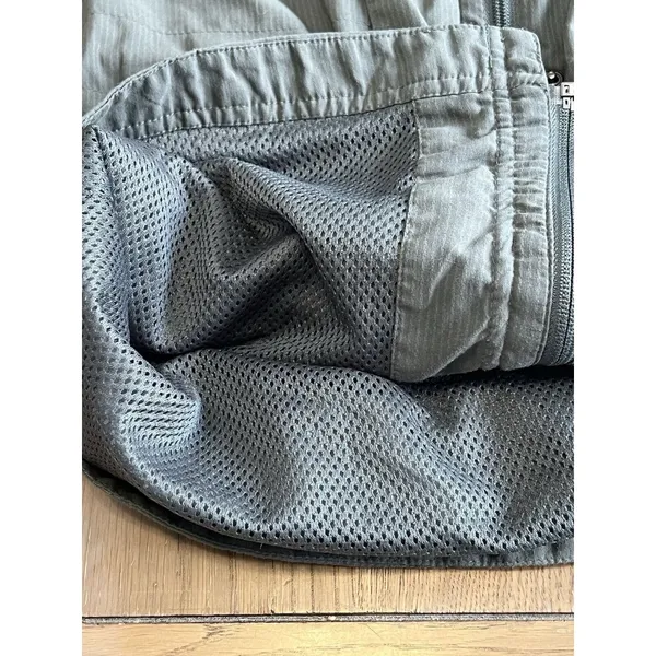 Old Navy Active Womens Windbreaker Jacket Lightweight Size‎ XS Green Drawstring - Image 11