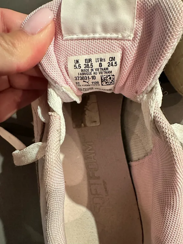 Pink Puma Sneakers - Image 5