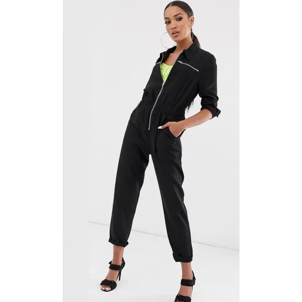 Jen's Pirate Booty Palmetto Station Suit Jumpsuit in black MEDIUM - Image 3