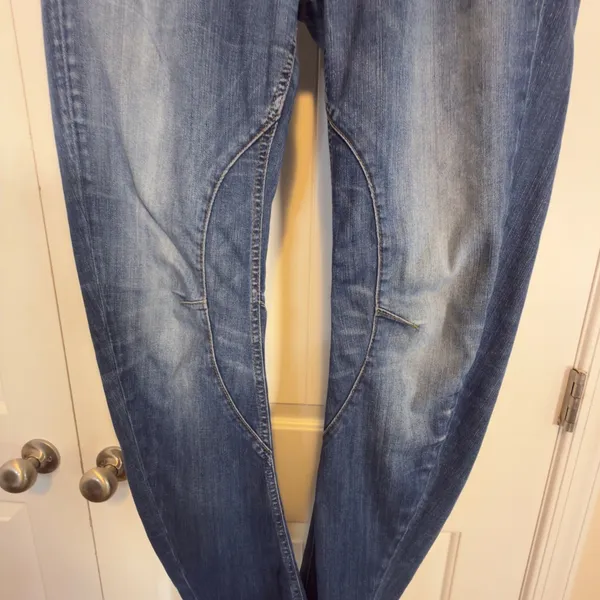 G-Star RAW Arc 3D Low Waist Boyfriend Jeans Barrel Med Wash 32" Twist Seam Denim - Image 5