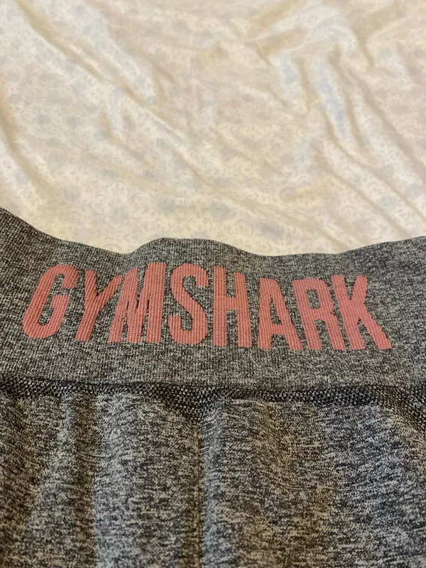 Gymshark gray biker shorts  - Image 5