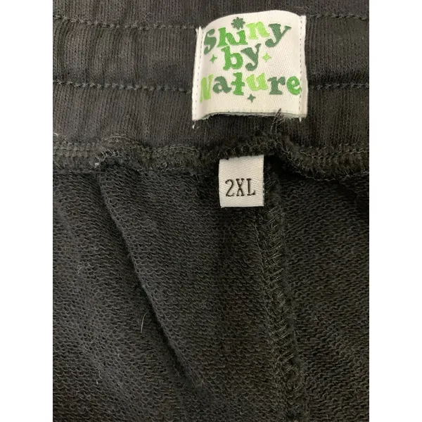 Shiny By‎ Nature Black Lounge Shorts Womens 2XL Casual Comfy Relaxed - Image 4