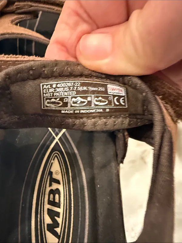 MBT Brown Leather Multi - Image 2