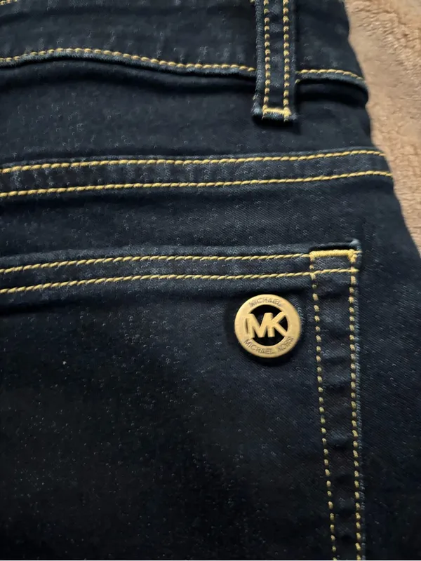 Michael Kors Izzy Skinny Jeans Women’s Size 10 Blue Jeans - Image 9